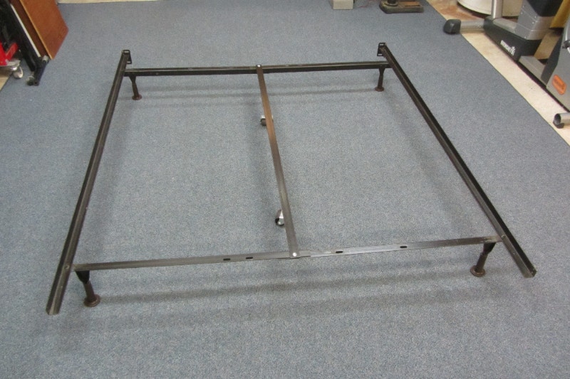 Cadre Rail de lit GRAND pour matelas et sommier Queen Bed frame Lits