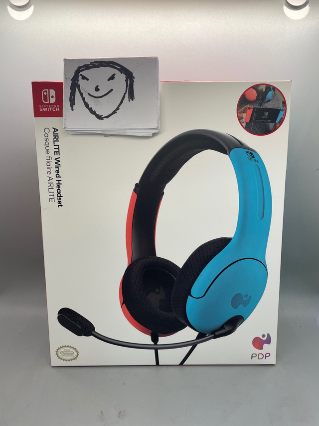 NINTENDO SWITCH AIRLITE WIRED HEADSET in General Electronics in La Ronge