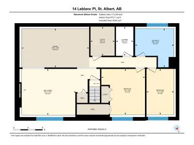 The basement has a nice gas fireplace and its own laundry facilities, and a location directly across...