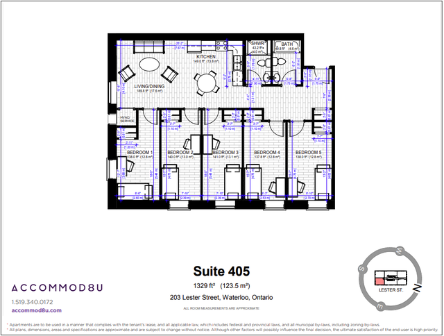 203 Lester St, Waterloo, ON. Room Rental Sublet in Room Rentals & Roommates in Kitchener / Waterloo - Image 7