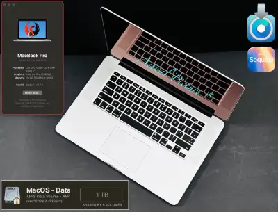 ✨ MacBook Pro (15-inch, 2015) / 2.5GHz  i7 /16GB / 1TB, View more