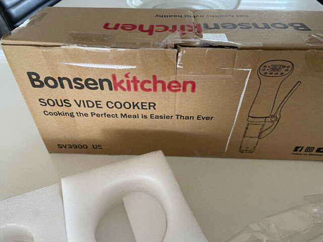 Bonsenkitchen Sous Vide Cooker- New in Other in London - Image 4