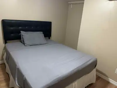 Brampton,Private ,Fully furnished (PRIVATE)Room in a Basement , just a minute walk to bus stop ,just...