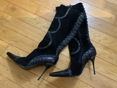 Women's ALDO Thigh-High Boots, Pointed Toe, Stiletto Heel, View more