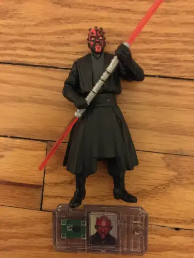 Hasbro Action figure. Great stocking stuffer for a Star Wars fan. Purchased just before The Phantom...