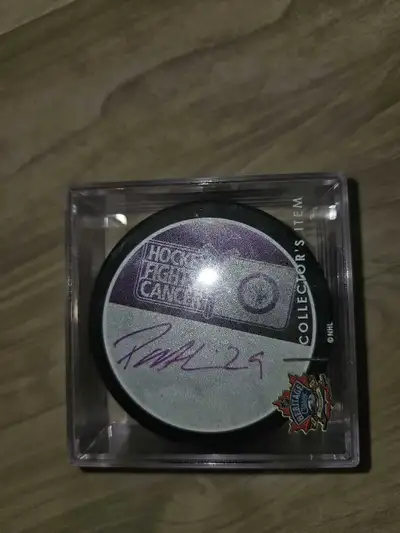 Signed Hockey Puck, View more