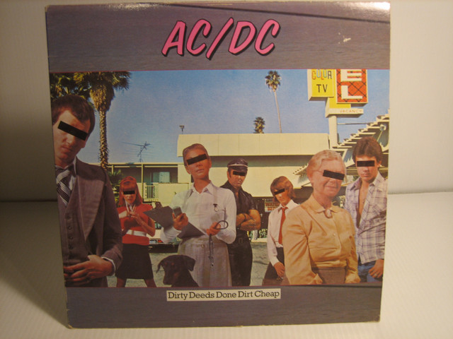 AC / DC - DIRTY DEEDS DONE DIRT CHEAP VINYL RECORD ALBUM LP in Arts & Collectibles in London