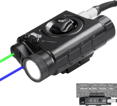 New Rechargeable Green Laser Sight Blue Laser Sight Flashlight, View more
