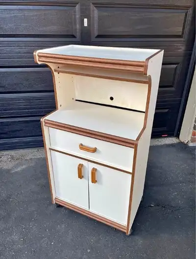 Vintage Kitchen Cabinet on Casters (wheels), View more