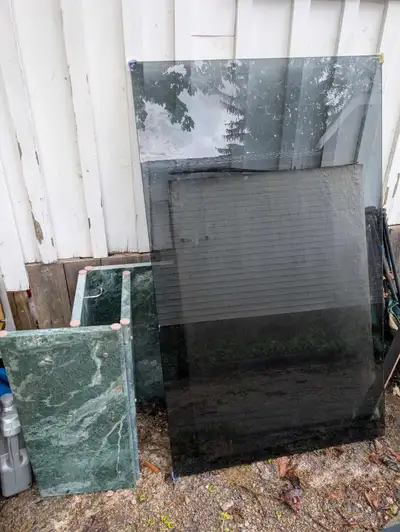 Views as a table or maybe you just want the large marble slabs. Free, also all pieces are pretty hea...