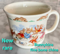 NEW RARE 1980's Bunnykins bone china
