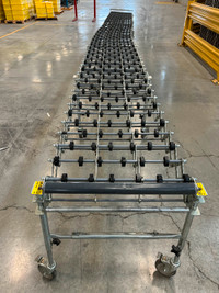 Used expandable conveyor 24’ long x 25” wide