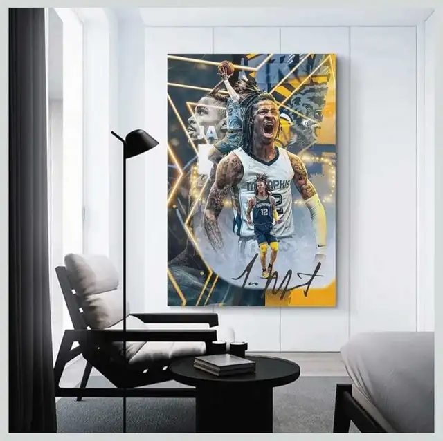 Ja Morant Canvas Poster in Arts & Collectibles in Cambridge - Image 5