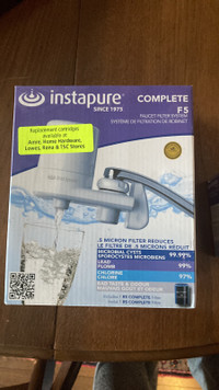 Instapure water filter + replacement cartridge