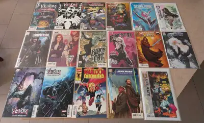 17 Marvel #1 comics, all #1's only, no duplicates, View more