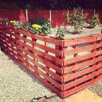 PALLETS FOR FENCING