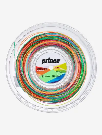 Prince SynGut Duraflex 16 String Reel Prism Rainbow-660, View more