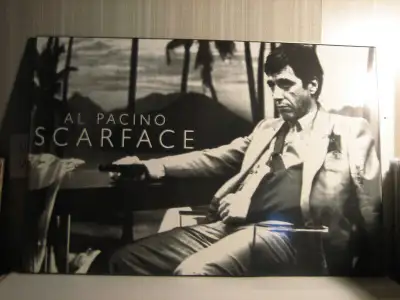 PACINO SCARFACE  MOVIE POSTER BOARD, View more