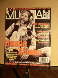 Musician magazine sept 1996 Duane Allman cover