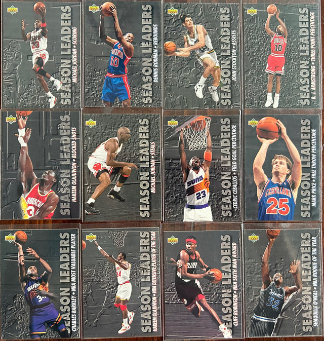 2 Sets UD 1993-94  Basketball Cards  in Arts & Collectibles in Oshawa / Durham Region - Image 2