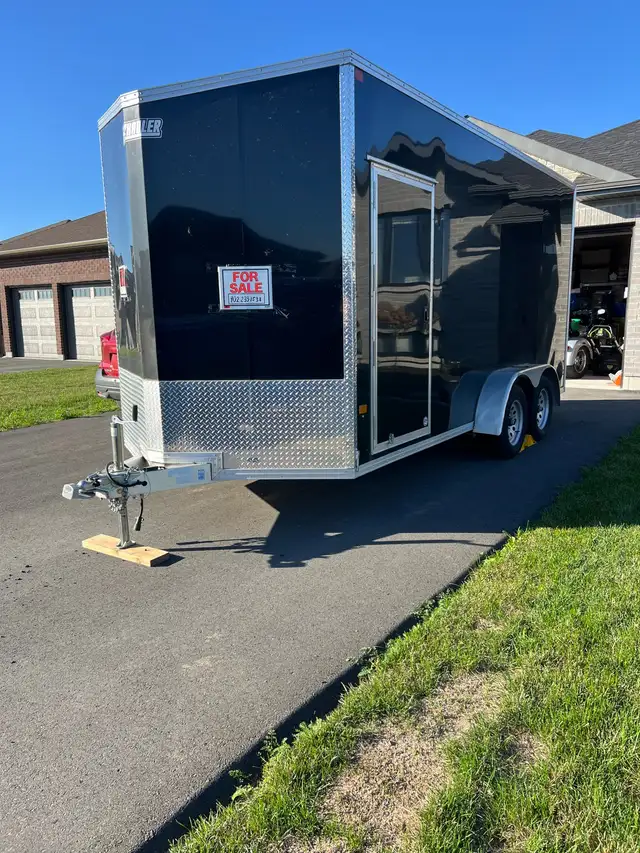 2024 EZ Hauler Covered Trailer for Sale  in Cargo & Utility Trailers in Trenton - Image 8