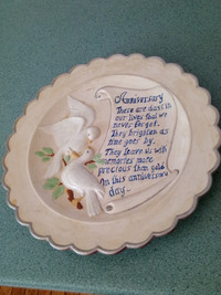 Anniversary Decorative Plate