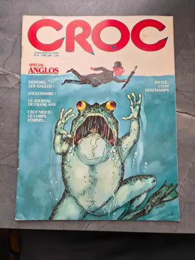 Croc le magazine qu'on rit - avril 1984 - No. 57, View more
