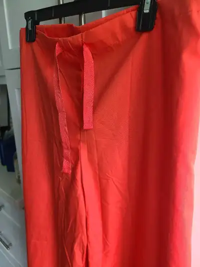 Mandarin/Orange hospital scrubs Men's medium (women's XL), View more