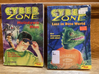 2 Cyber Zone chapter books by S. F. Black