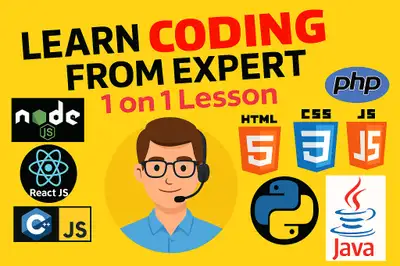 ‍1 ON 1 TUTORING - PYTHON JAVA JAVASCRIPT ALGORITHM CPP LINUX, View more