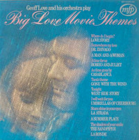 Vinyl Record  - 1971 BIG  LOVE  MOVIE  THEMES  