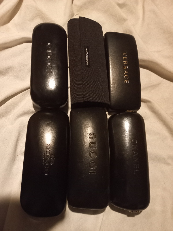Black Sunglasses eyeglasses case versace gucci chanel in Women's - Other in Mississauga / Peel Region - Image 3