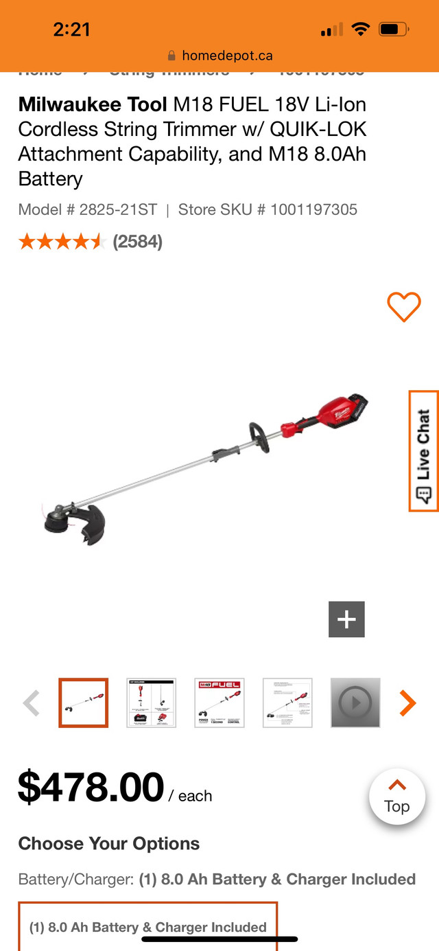 Milwaukee cordless trimmer Power Tools Calgary Kijiji