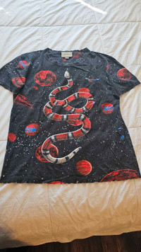 Gucci Space Snake Planet T Shirt Size XL
