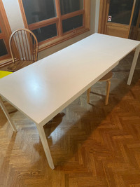 Long ikea dining table
