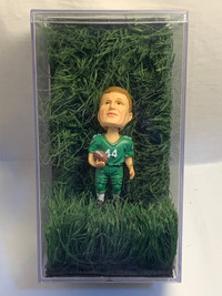 Turf Removed From Taylor Field with Roughrider Bobblehead 