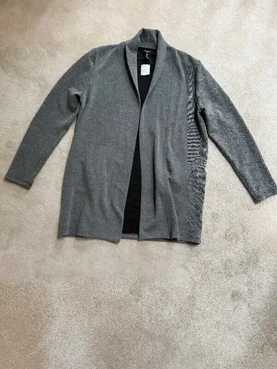 Men’s L Jackets, Lots to choose from 1. Forever 21, Brand New Grey, Size L $60 2. Denim, Size XL $60...