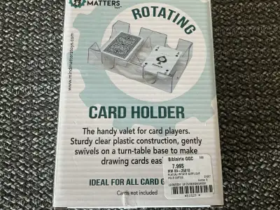 Mind Matters Rotating Card Holder, View more