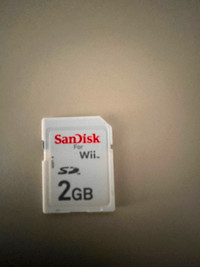 SanDisk - 2gb SD Gaming Memory Card for Nintendo Wii