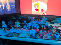 Assorted Hololive Vtuber Anime Figures