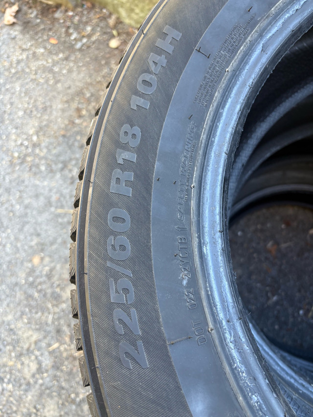 225/60/R18 winter tires in Tires & Rims in Ottawa - Image 4