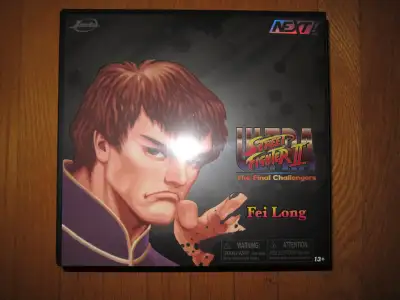 Fei Long Player 2 Jada Ultra Street Fighter II NEXT Level Blue, View more