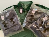 4 New in Package "UNDER ARMOUR" Golf Shirts (Size 2XL/XXL)