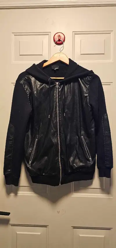 Wilfred FREE Vegan leather Hoodie Jacket, View more