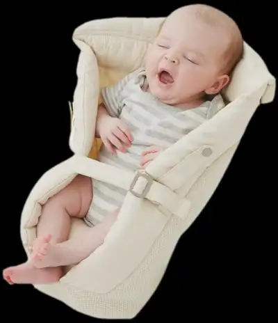 Ergobaby Original Infant Insert + Pillow Set – Natural Cotton, View more