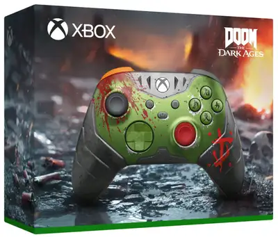 Xbox Wireless Controller – DOOM: The Dark Ages Limited Edition, View more