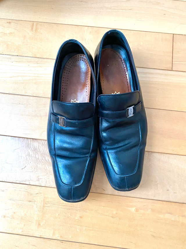 Salvatore Ferragamo mens’ leather moccasin shoes dans Chaussures pour hommes  à Ville de Montréal