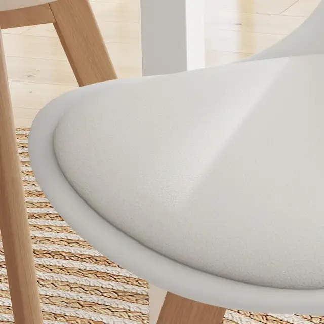 Dining Table Chairs, Rubber Wood Kitchen Table Chairs in Chairs & Recliners in Markham / York Region - Image 9