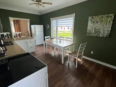 Experience a beautiful spacious apartment with an ocean view for morning coffee. Clean, cozy and pea...