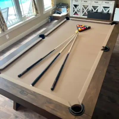 Brand New in stock We deliver and install! 1” slate! No MDF! High quality and luxury billiard tables...